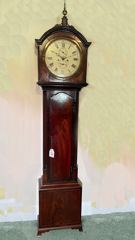 Scottish Mahogany Cased Longcase Clock