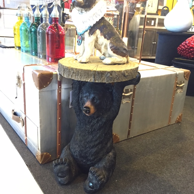 Table in style of bear