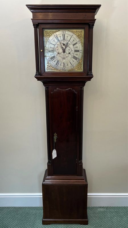 18th Century Red Walnut Cased 8 Day Longcase Clock By J. Smith, Chester