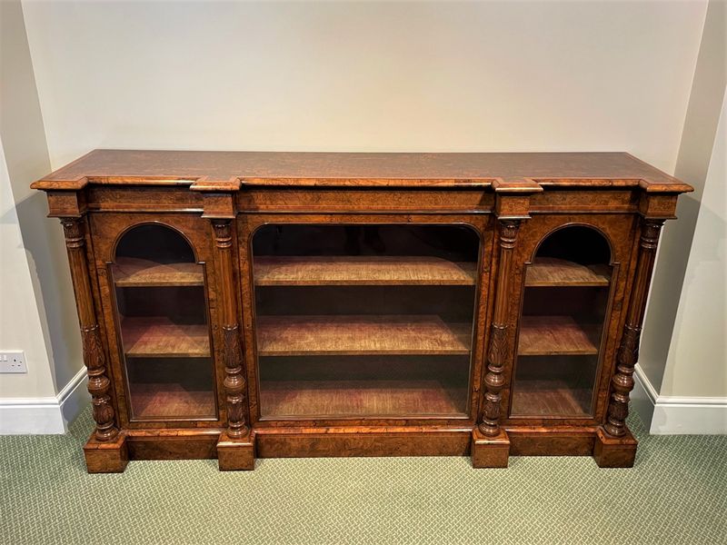Victorian Walnut Side Cabinet